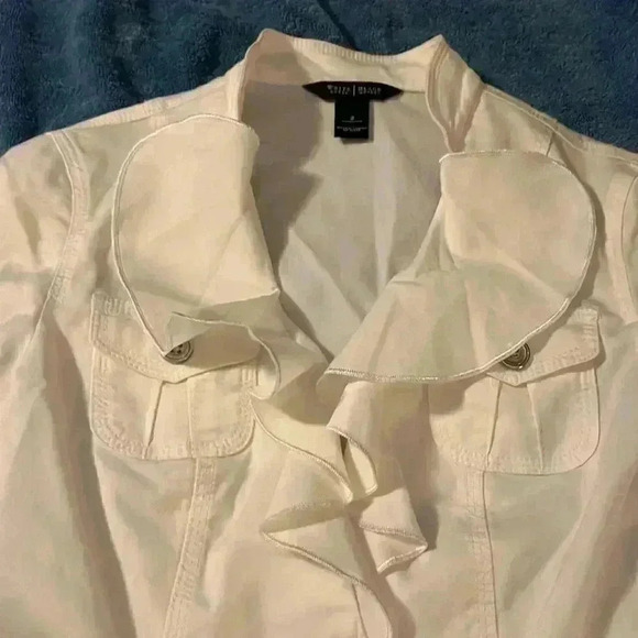 White House black market ladies sz 2 beautiful top - Picture 3 of 4